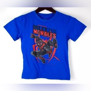 Target- Miles Morales blue and red kids baby-t Size L‎